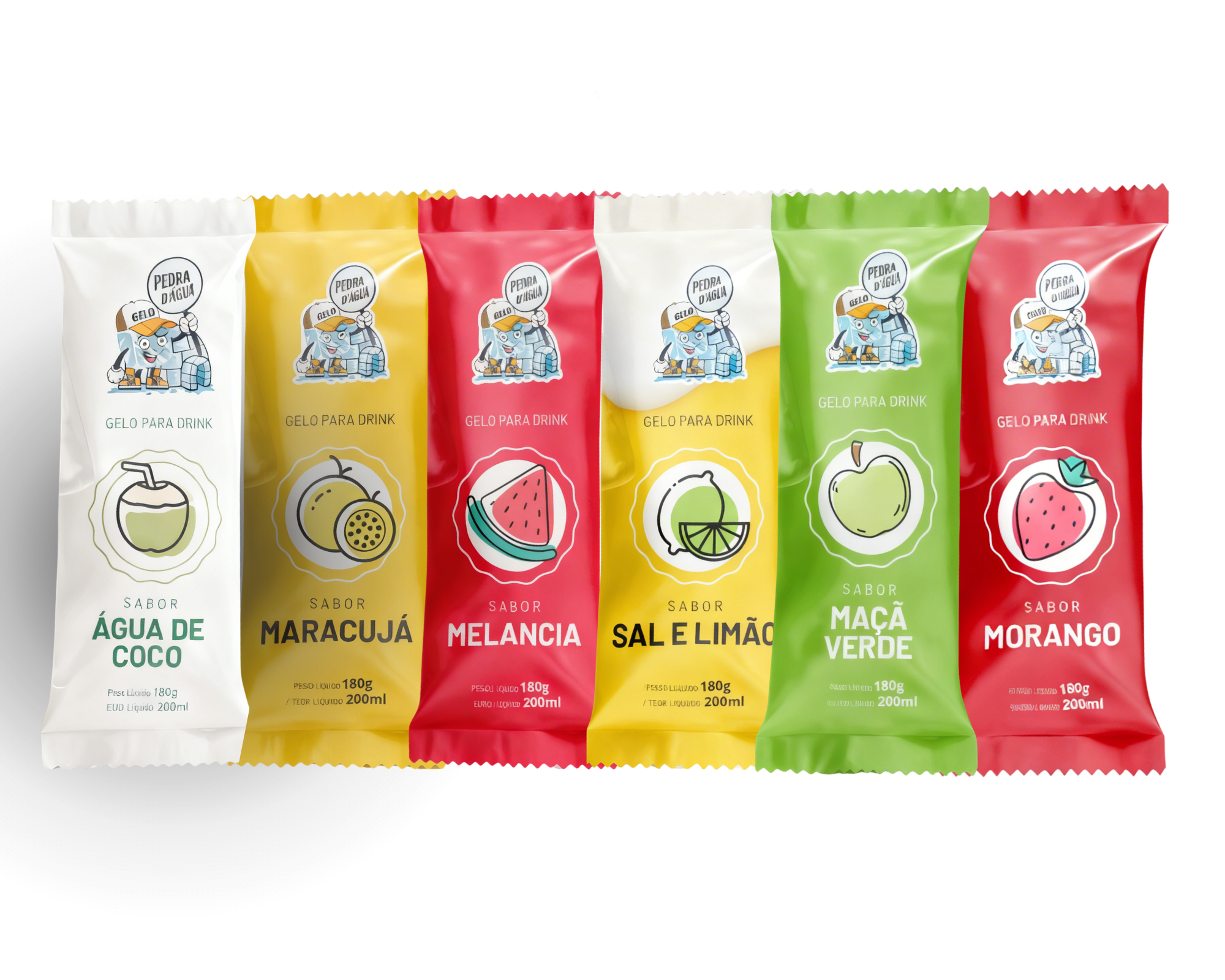 Gelo de sabor Pedra D'água